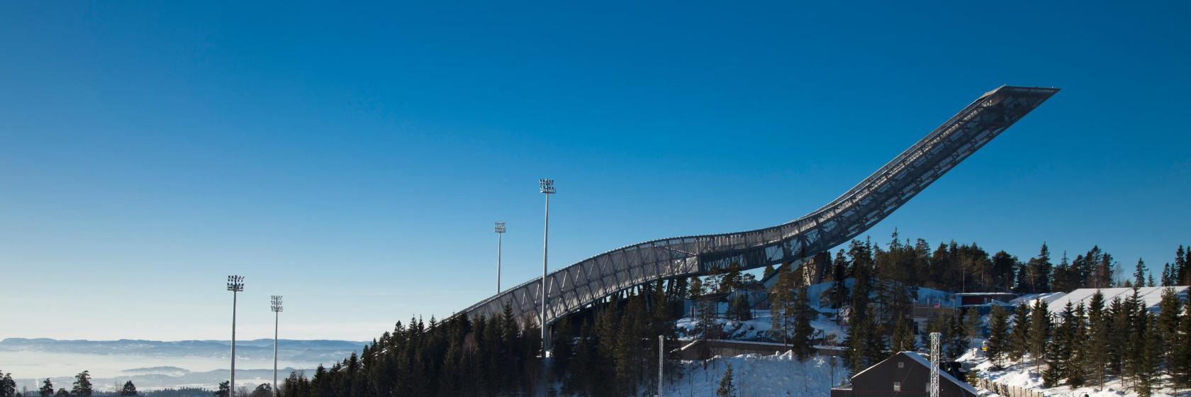 Schisprungschanze und Schimuseum am Holmenkollen